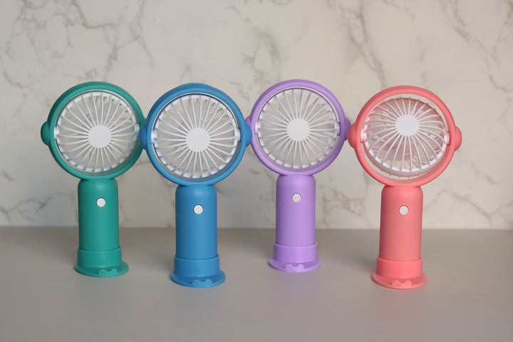 Unisex Portable Mini Fan with Ergonomic Design and Animal Ears Kalsten