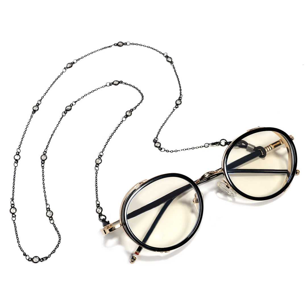 Elegant Rhinestone Glasses Chain kalsten