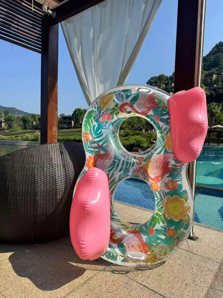 Ladies Inflatable Comfort Swimming Lounge with Viewing Window Kalsten