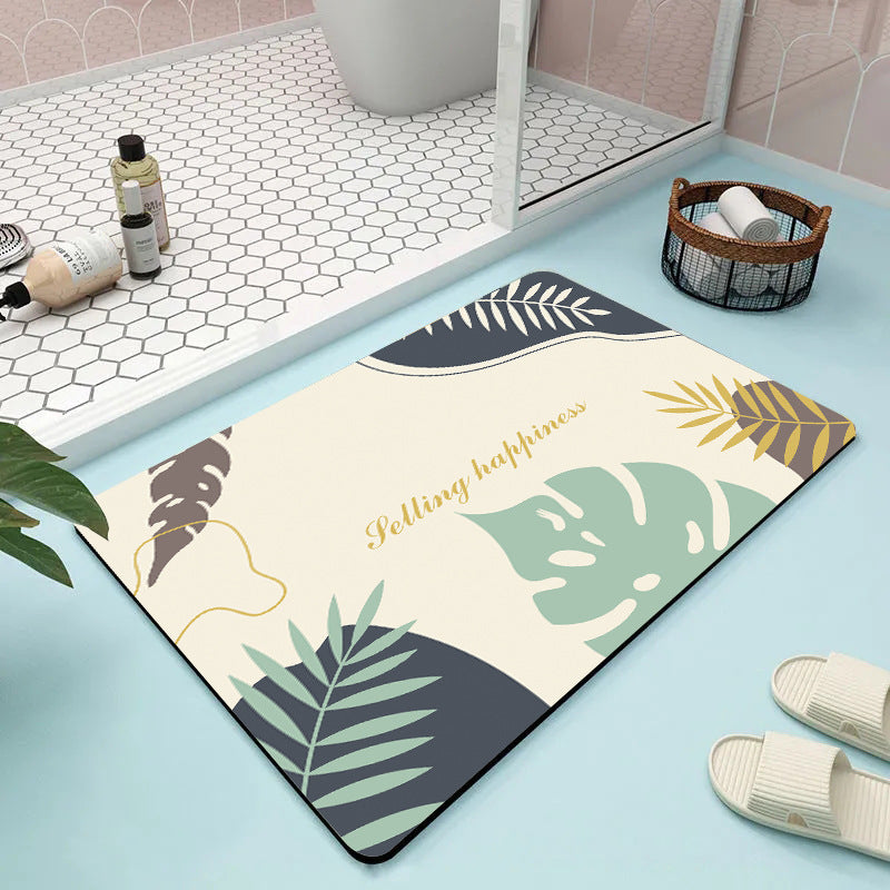 Abstract Geometric Bath Mat