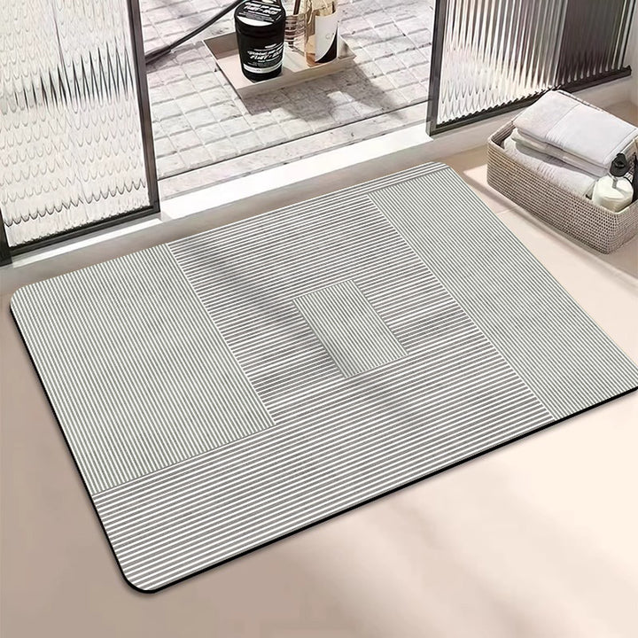 Decorative Luxe Bath Mat Kalsten