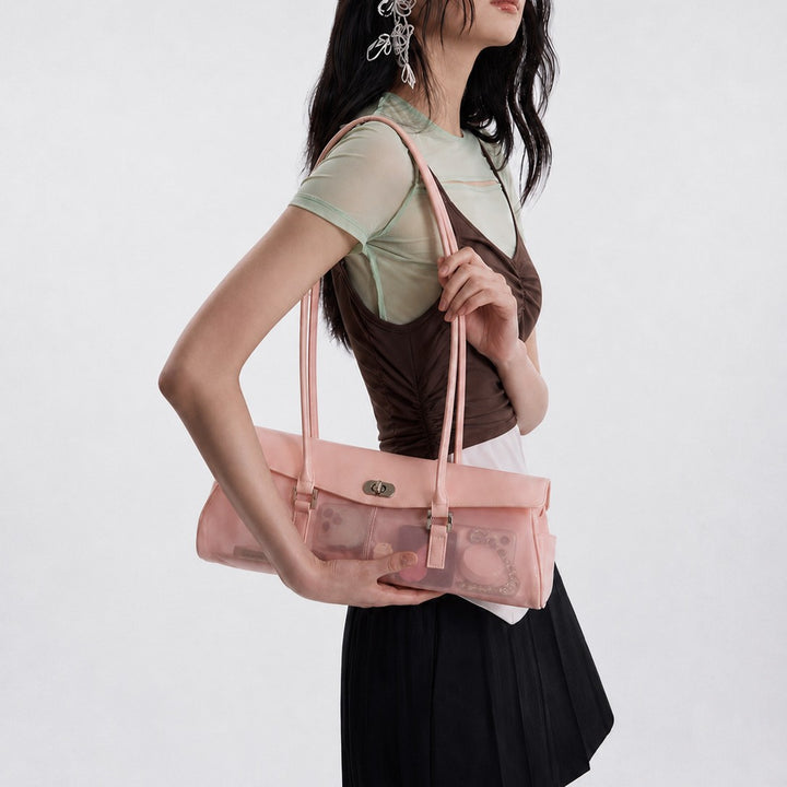 Elegant Structured Handheld Purse
