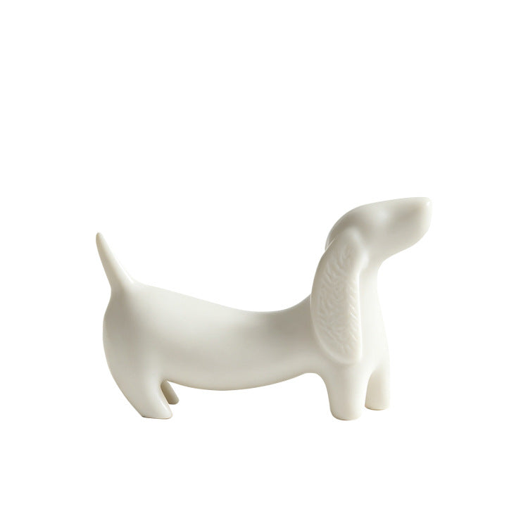 Modern Decorative Dog Sculpture