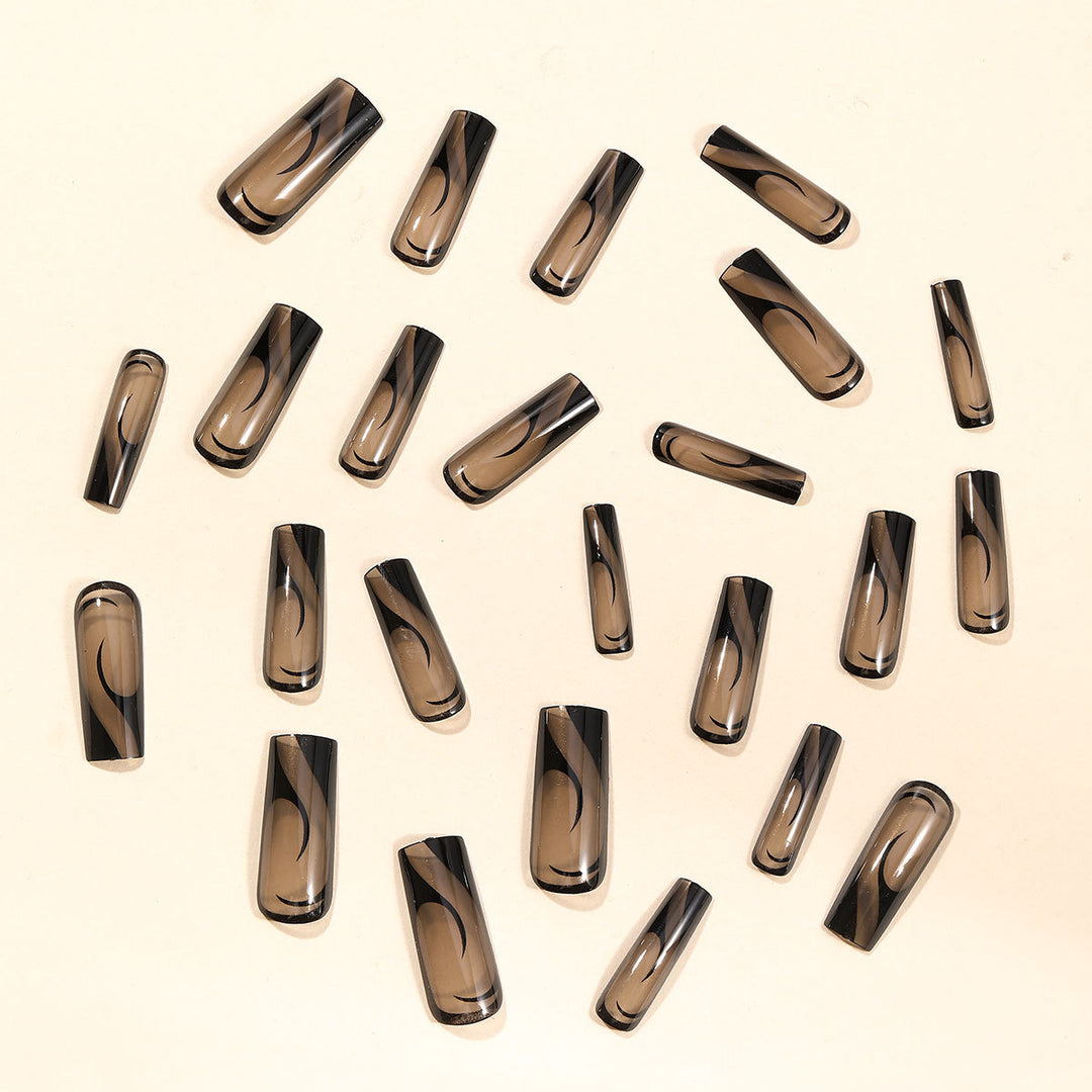 Stylish Abstract 3D Nail Art Extensions Kalsten
