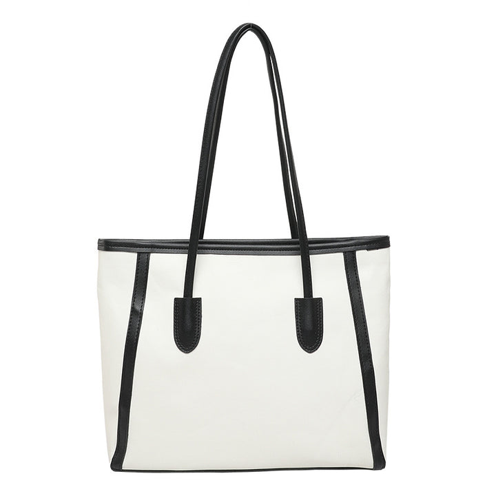 Classic Structured Canvas Tote Bag