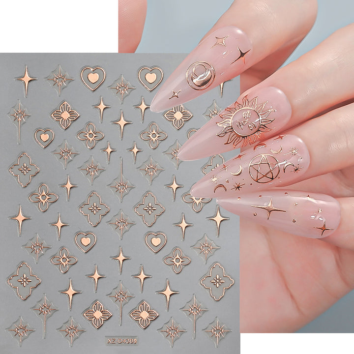 Nail Art Decorative Foil Stickers