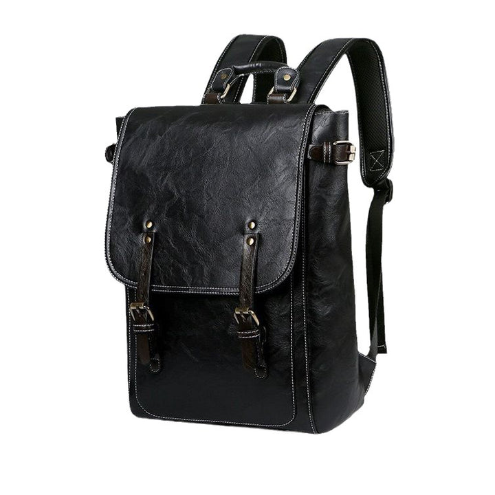 Elegant Laptop Backpack with High-Quality Synthetic Leather Coating Kalsten
