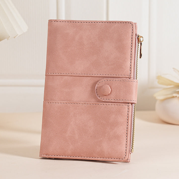 Elegant Zippered Travel Wallet