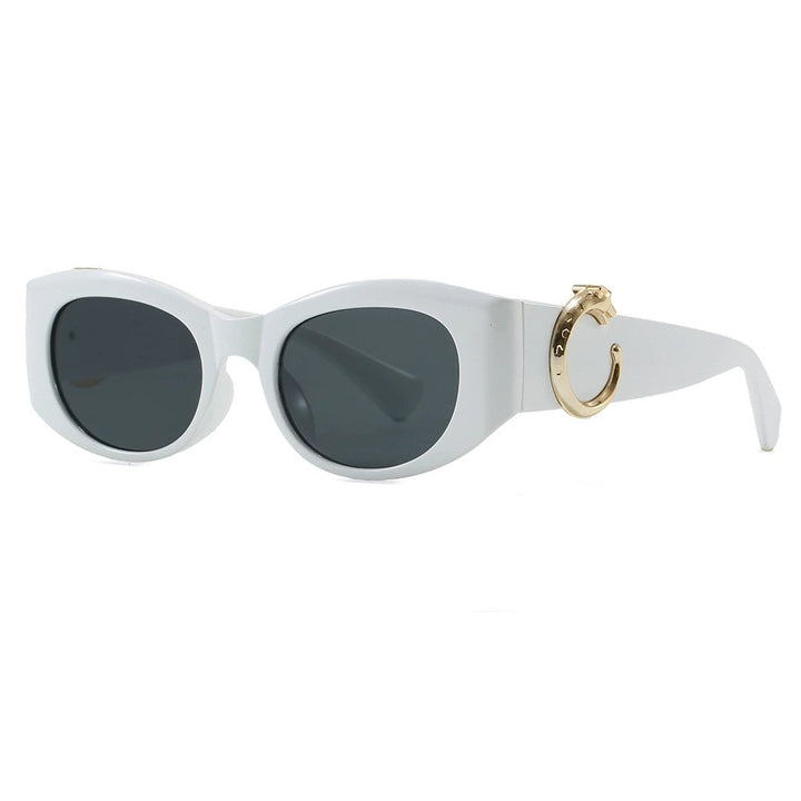 Women's elegant Cat-Eye sunglasses with golden details Kalsten