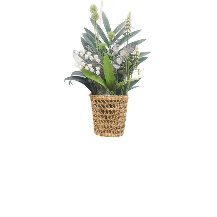 Decorative Woven Hanging Planter Kalsten