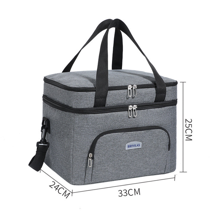 Insulated Multi-Compartment Lunch Carrier Kalsten