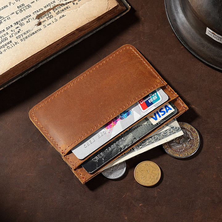 Vintage Leather Cardholder