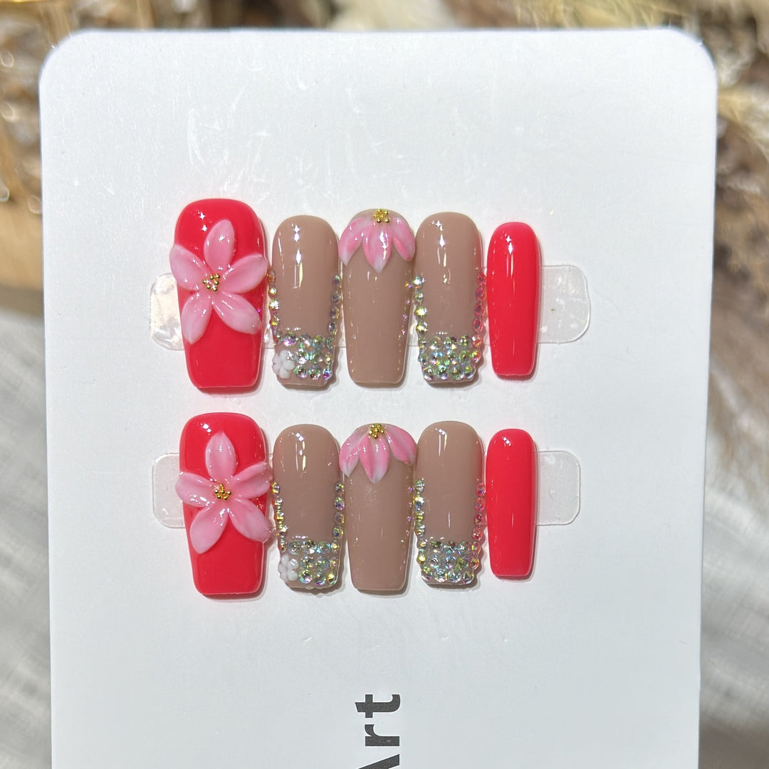 Reusable Press-On Nail Set Kalsten