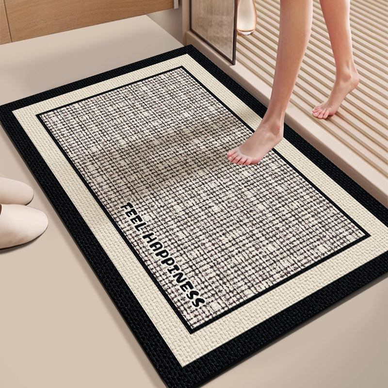 Floral Patterned Bath Mat