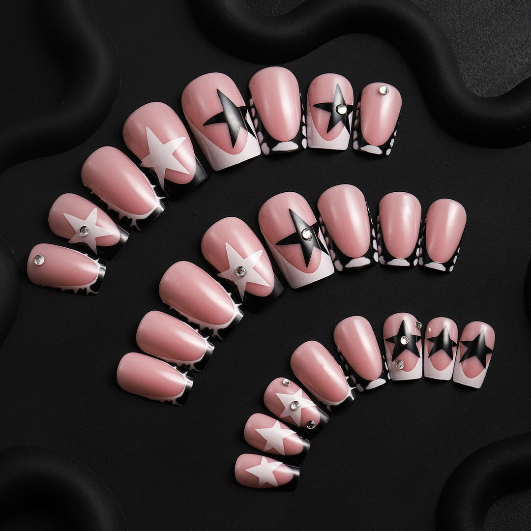 Elegant Artistic Press-On Nail Art Set Kalsten
