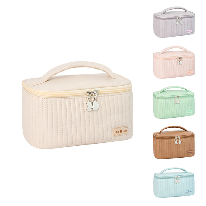 Textured Travel Cosmetic Case Kalsten