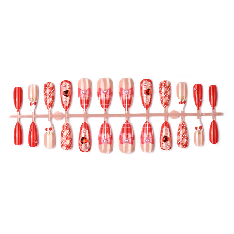 Playful Artificial Nail Set Kalsten