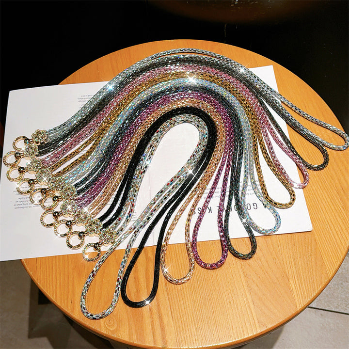 Sparkling Crystal Charm Eyewear Lanyard Kalsten