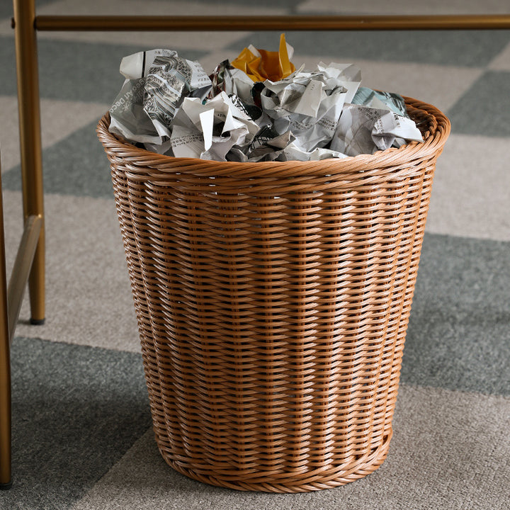Unisex Elegant Waste Bin made of woven material Kalsten