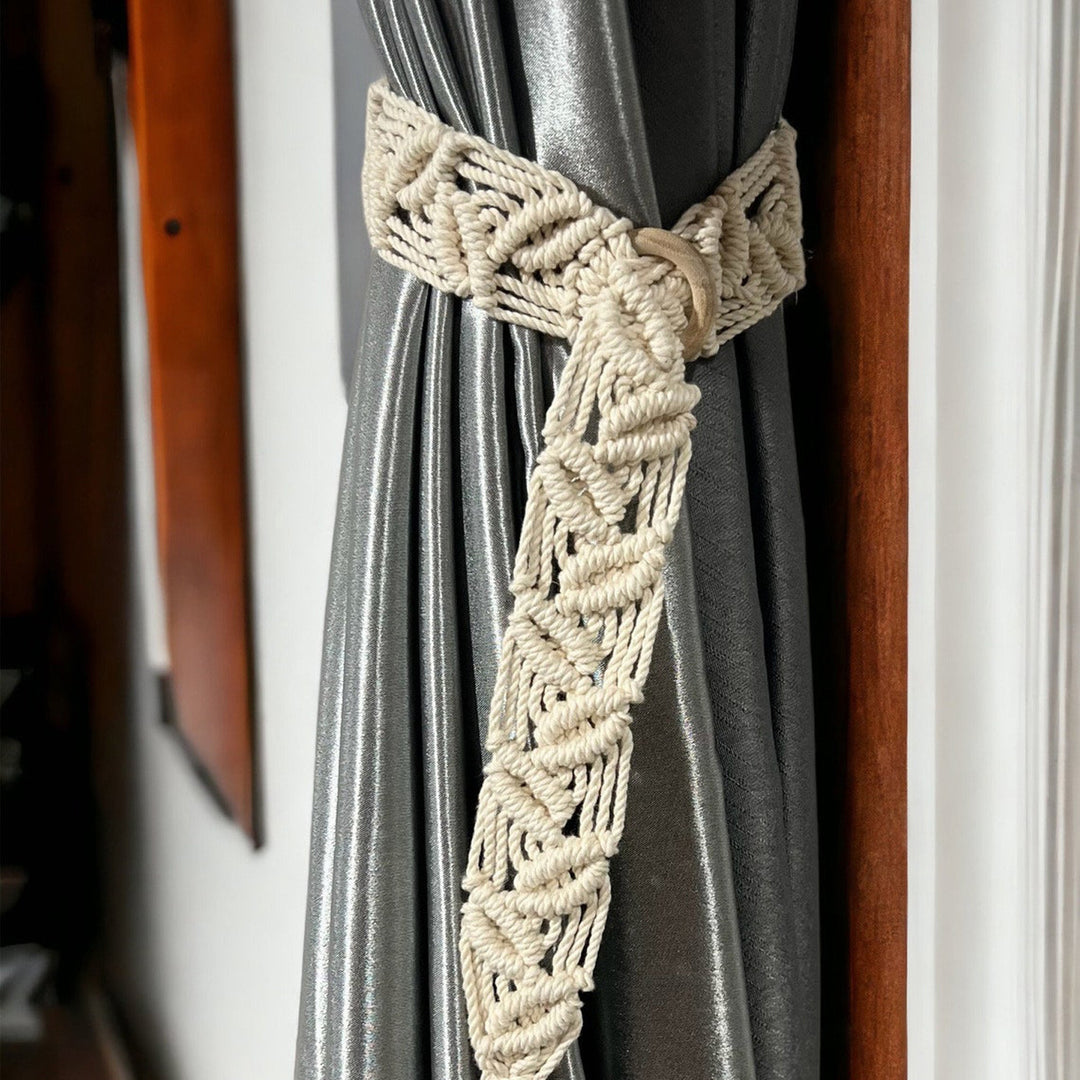 Macrame Curtain Tieback Kalsten