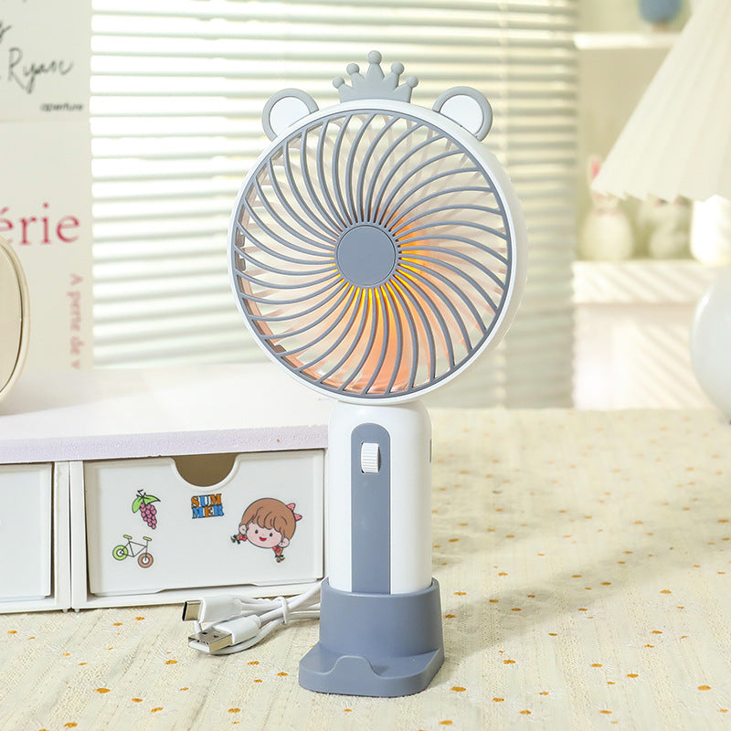 Portable Usb Hand Fan with Creative Animal Design Kalsten