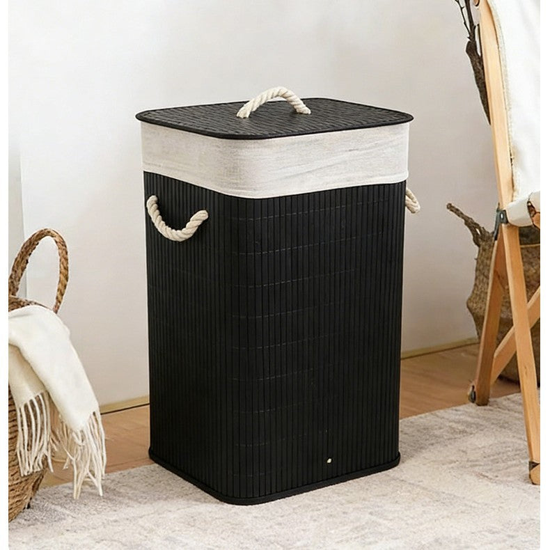 Laundry basket with lid and handle Kalsten