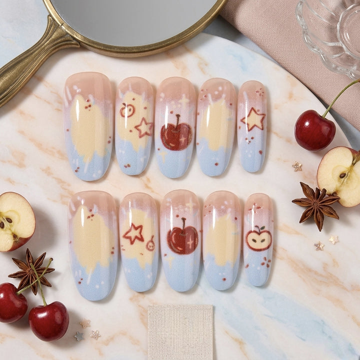 Reusable Artistic Press-On Nails