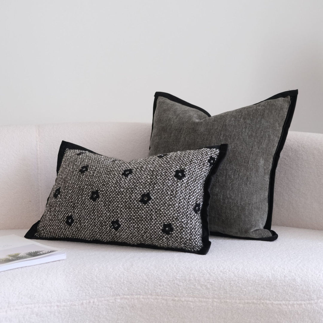 Textured Decorative Throw Pillow for Home Decor