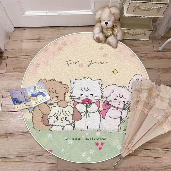 Adorable Round Play Mat