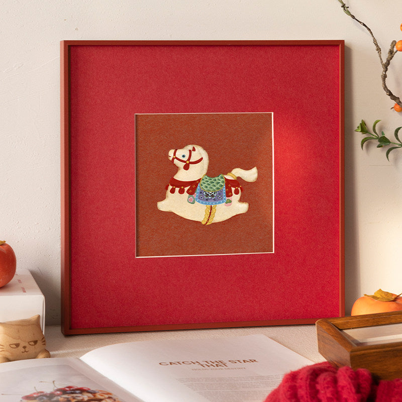 Artistic Embroidered Wall Frame