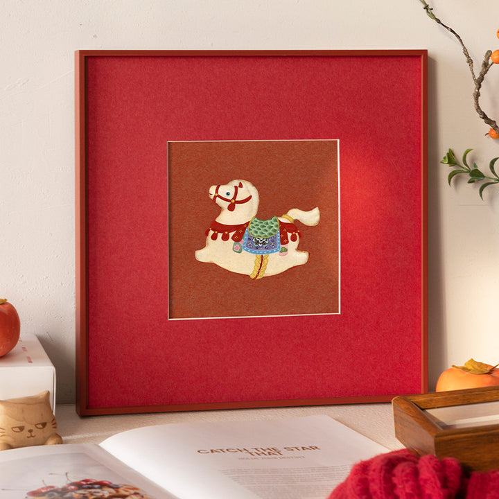 Artistic Embroidered Wall Frame