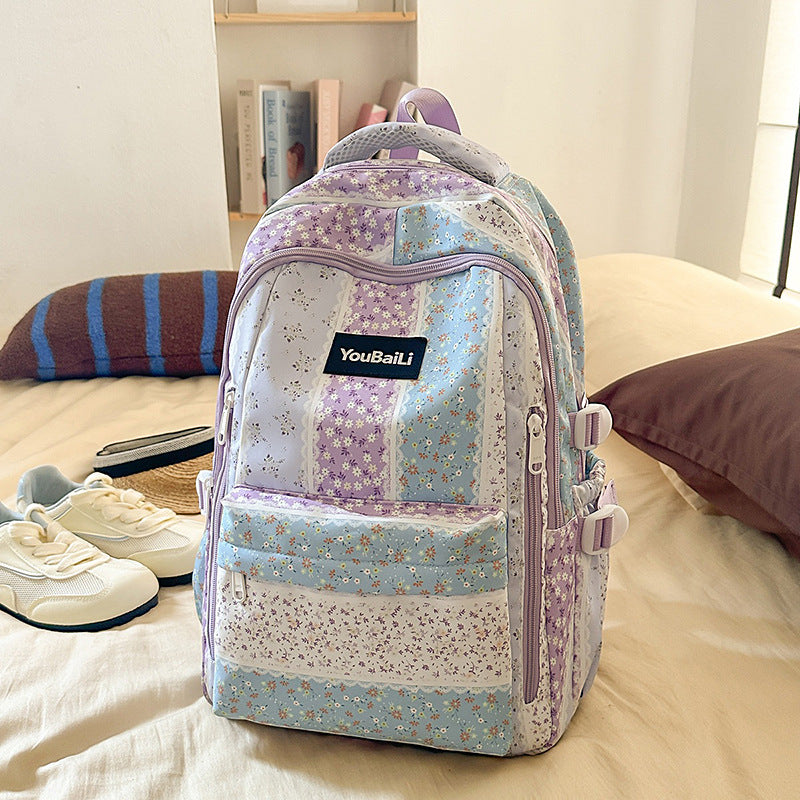 Floral Print Casual Backpack Kalsten