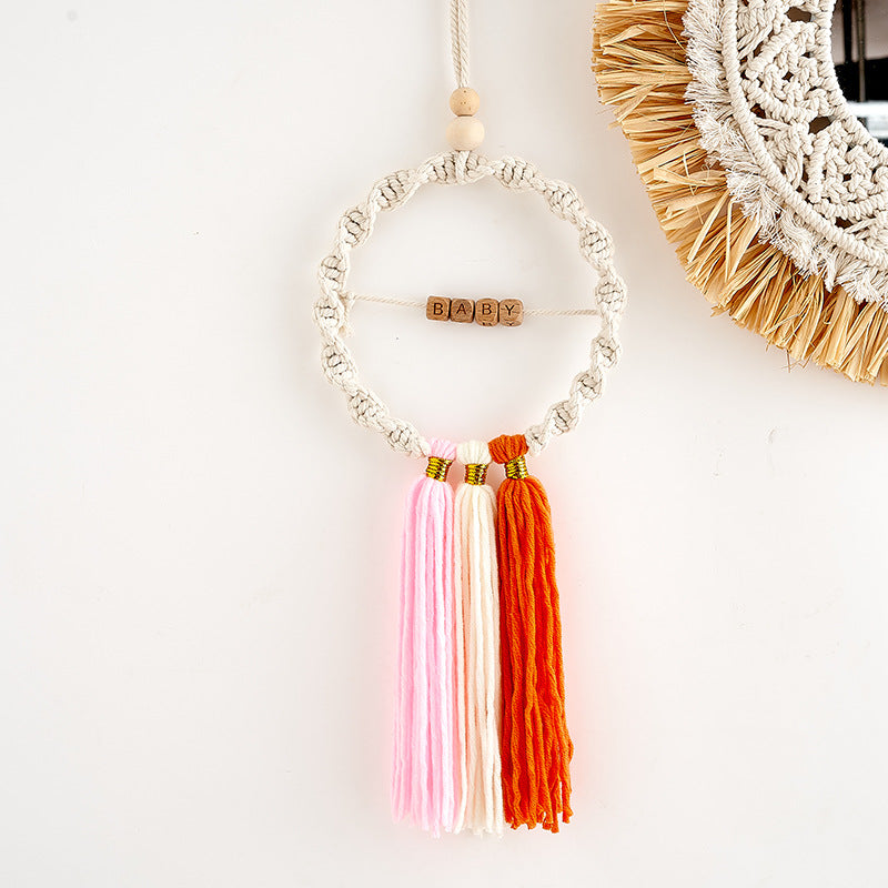 Decorative Macrame Dreamcatcher Wall Hanging Kalsten