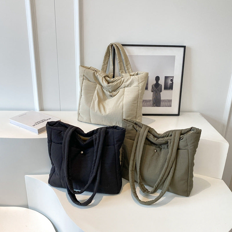 Quilted Multi-Functional Tote Bag Kalsten