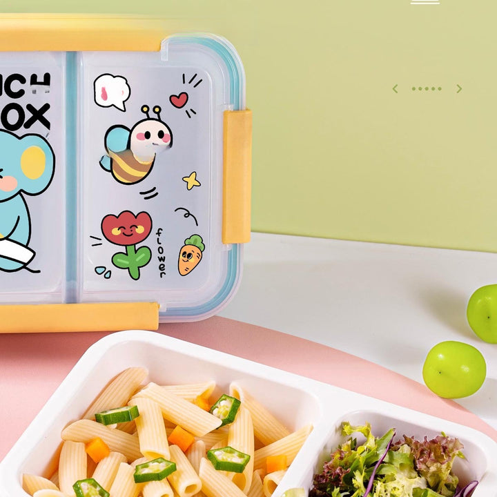 Fun-Themed Multi-Compartment Lunch Box