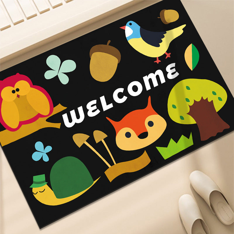 Fun-Themed Welcome Mat