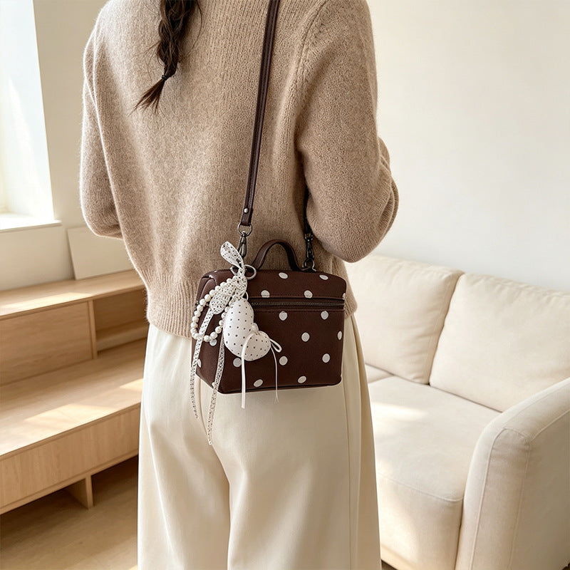 Chic Polka Dot Crossbody Bag Kalsten