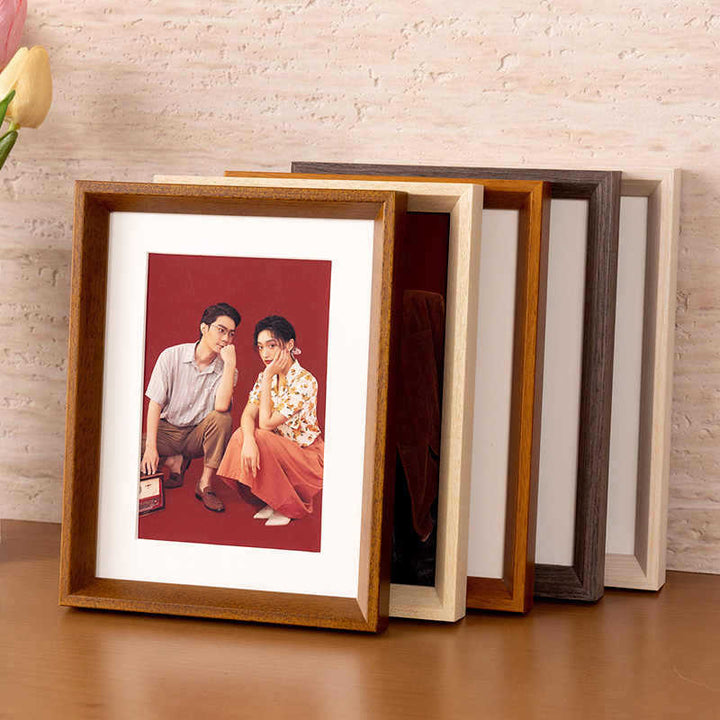 Elegant Natural Wood Photo Frame