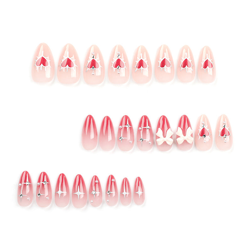 Exquisite acrylic nails with cute and decorative design Kalsten