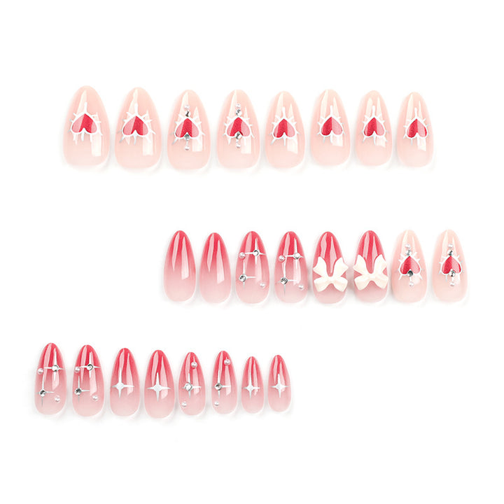 Exquisite acrylic nails with cute and decorative design Kalsten