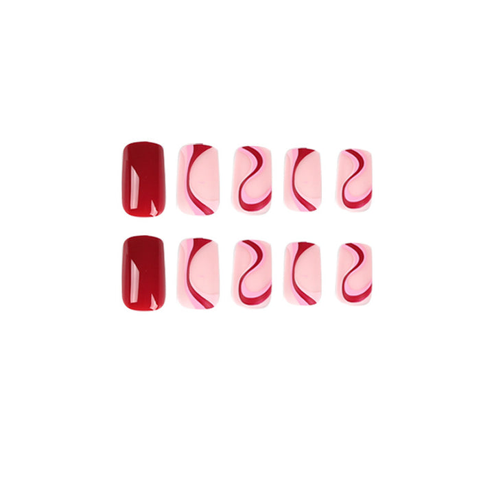 Artistic acrylic nails with elegant color gradients and glitter Kalsten