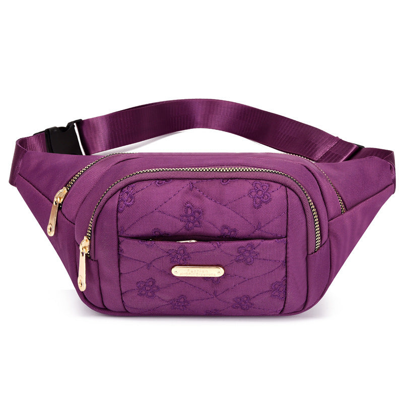 WoChic Embroidered Fanny Pack