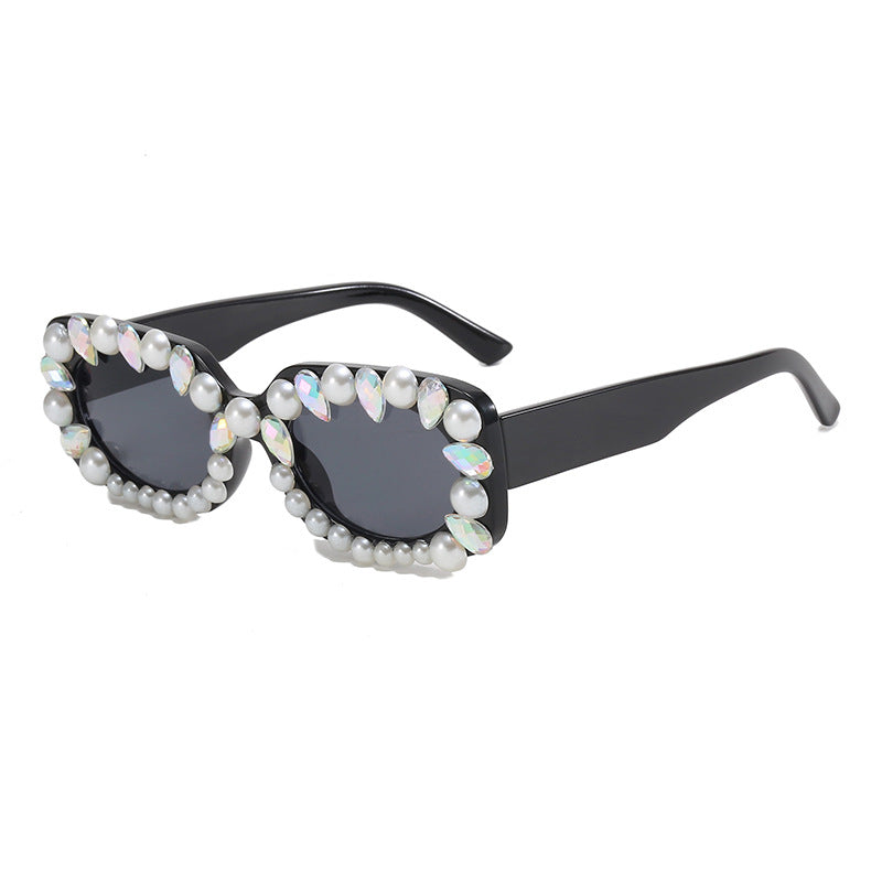 Ladies elegant sunglasses with pearl decoration Kalsten