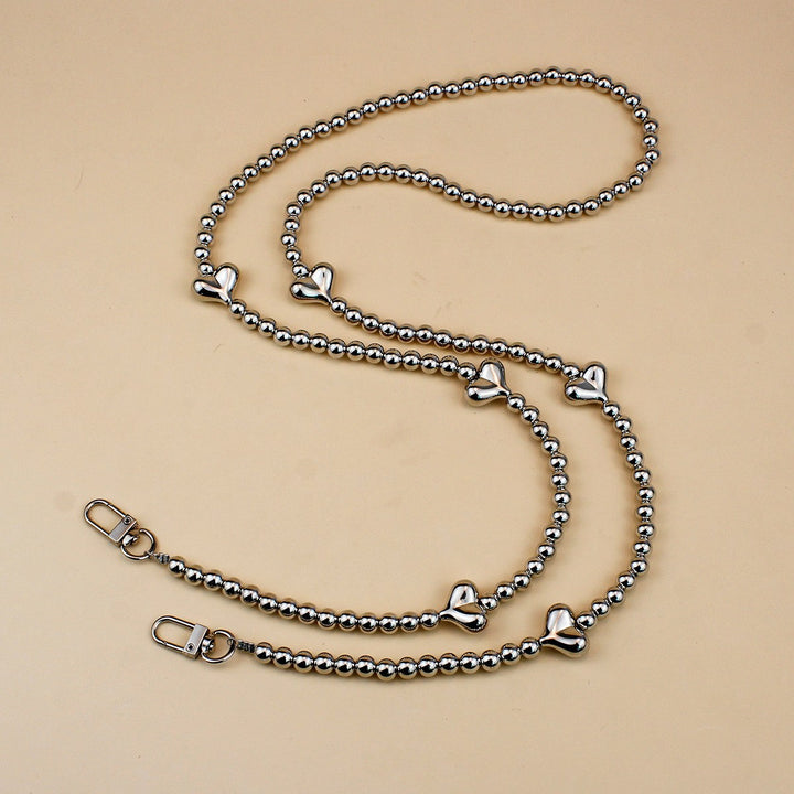 Elegant Pearl and Silver Necklace Kalsten