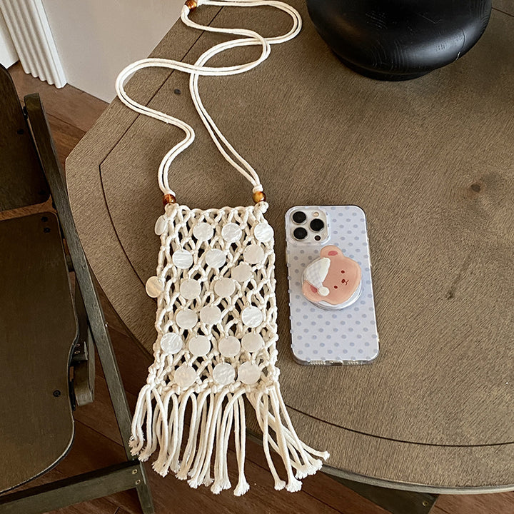Bohemian Macrame Mini Bag