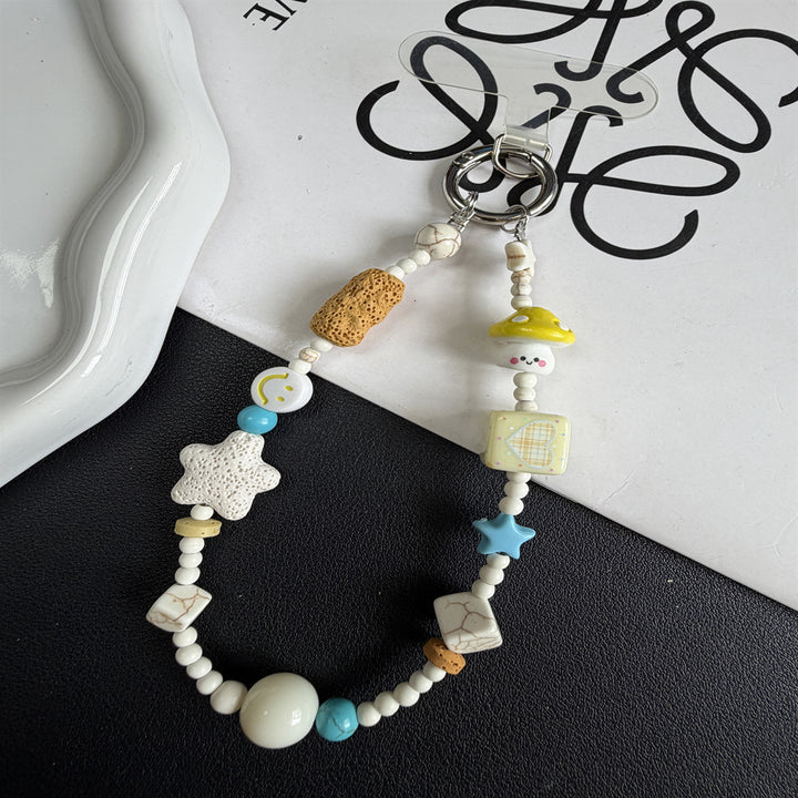 Decorative Beaded Charm Keychain Kalsten 1790135563