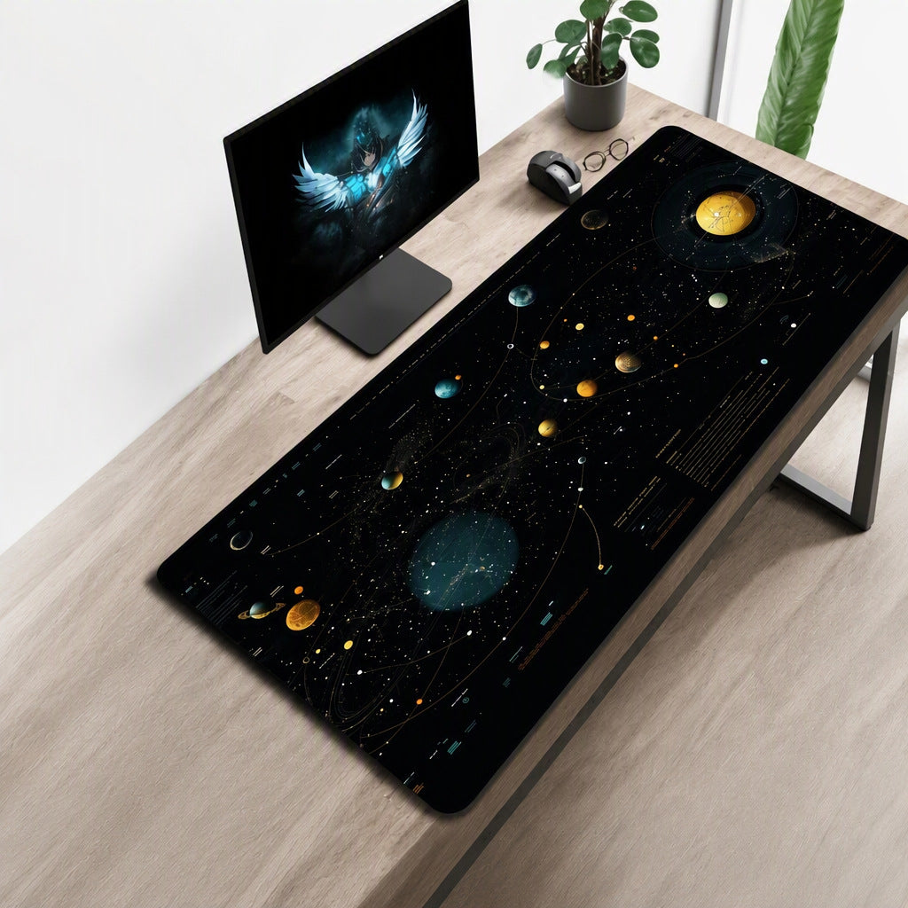 Planets-Themed Gaming Desk Mat Kalsten