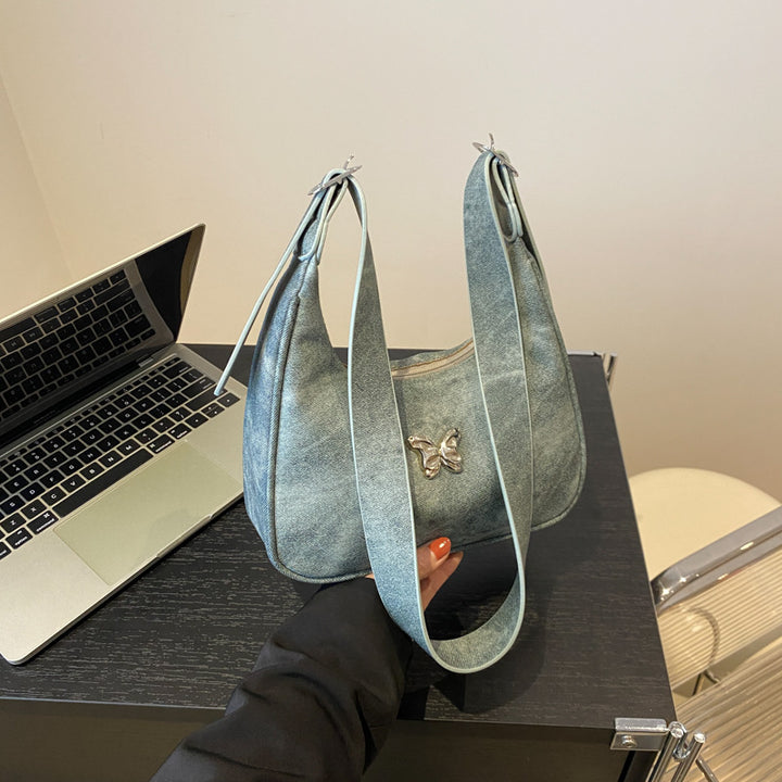 Suede Shoulder Bag
