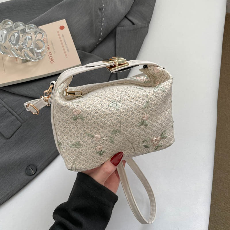 Embroidered Floral Mini Handbag Kalsten