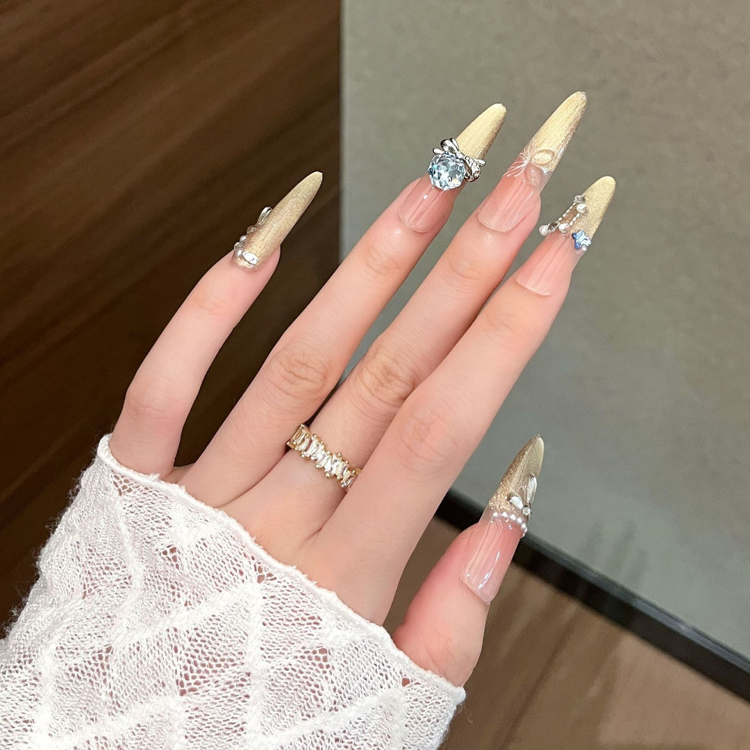 Decorative Glam Nail Art Extensions Kalsten